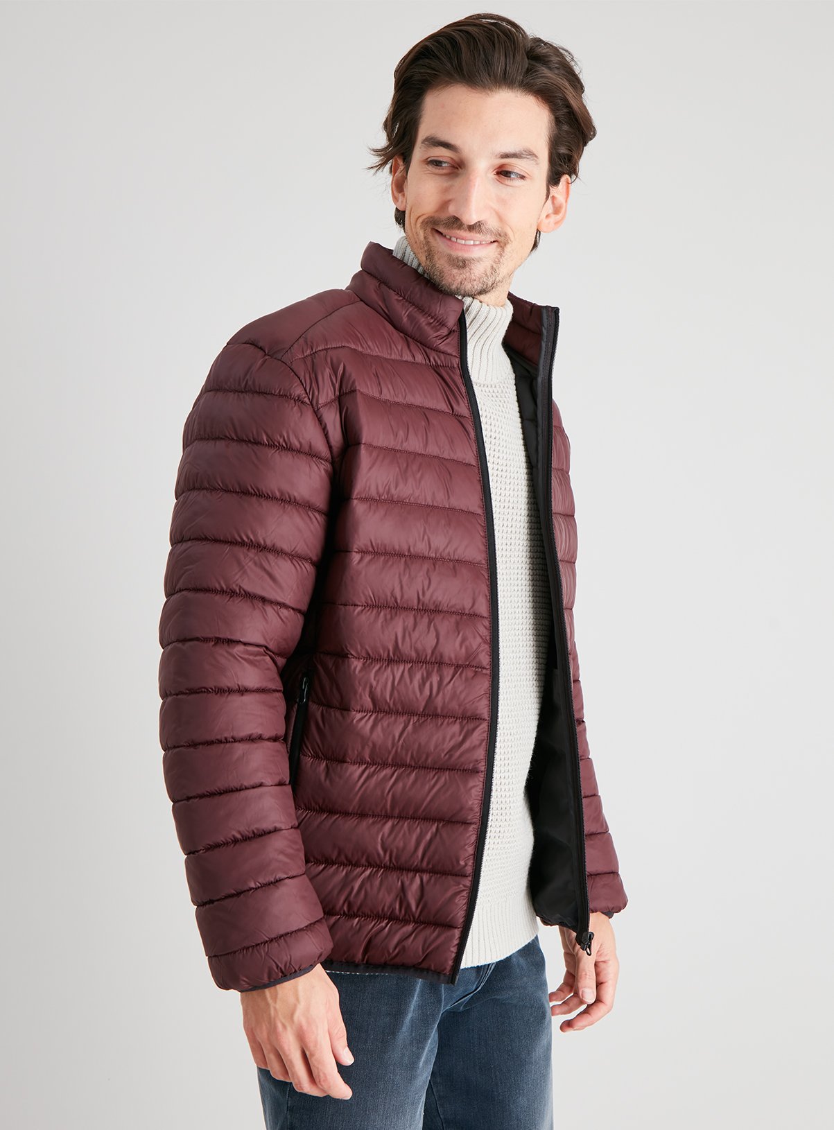 Burgundy Eco Thermolite Padded Jacket review